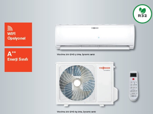 Viessmann WS2026MDH1 9.000 BTU Dynamic Serisi Duvar Tipi Inverter Klima
